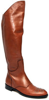 Le Pepe 403364 Womens cararmel Leather Over-The-Knee Boot.