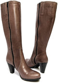 Lamica 1222 Womens Taupe Leather Knee high Boot.
