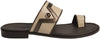 Giampiero Nicola 5396 Brown/Pearl Leather Push In Toe Sandals