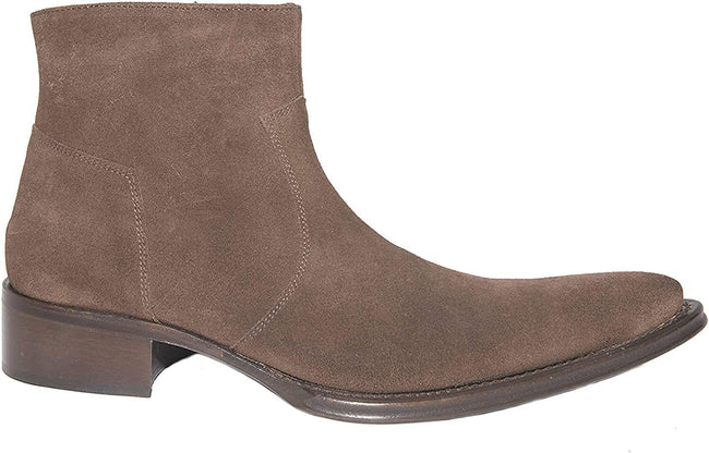 Twenty 367 Brown Suede Leather Ankle Boots