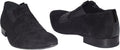 Carlo Ventura 2253 Black Suede Slip On Shoes