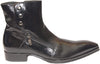 Jo Ghost 1314 Black Patent Leather Buttoned/Zipper Boots