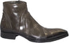 Jo Ghost 464M Taupe Leather Zip Up Boots