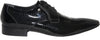 Giovanni Conti 2826-A Black Patent Leather Lace Up Shoes