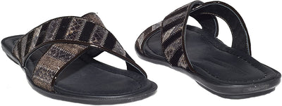 Giovanni Conti 216 Brown Velour Criss Cross Sandals