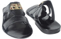 Giovanni Conti 0256-01 Black Ornament Decor Sandals