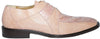 DAVID EDEN L-87 Pink Crocodile/Lizard Lace Up Shoes