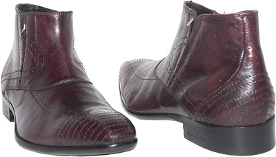 Ernesto Dollani 9047 Bordo Leather Ankle Boots