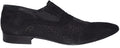 Carlo Ventura 2253 Black Suede Slip On Shoes