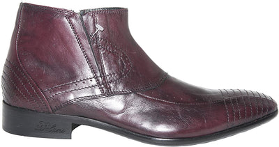 Ernesto Dollani 9047 Bordo Leather Ankle Boots