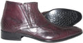 Ernesto Dollani9047 Italian Mens Bordo Ankle Boots
