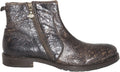 Roberto Guerrini A1040 Brown Leather Double Zipper Boots
