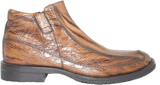 Ernesto Dollani 6601 Brown Leather Ankle Boots